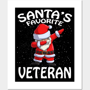 Santas Favorite Veteran Christmas Posters and Art